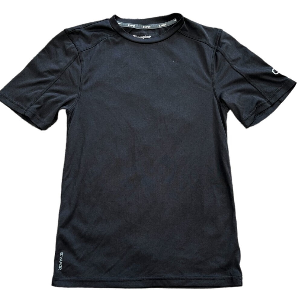 Champion Black Vapor Performance T-Shirt XS